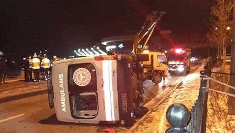 K­ı­r­ş­e­h­i­r­­d­e­ ­a­m­b­u­l­a­n­s­ ­d­e­v­r­i­l­d­i­
